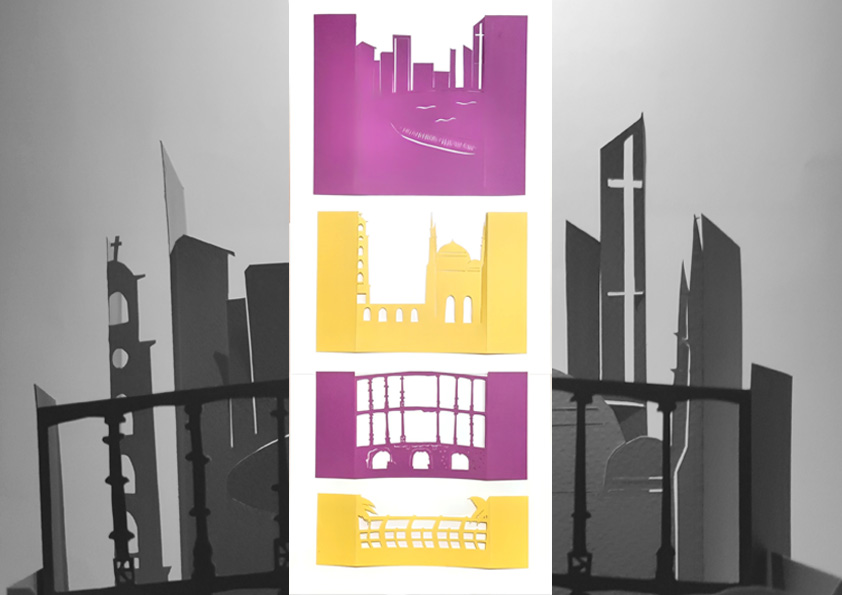 découpe à-plat (Beyrouth)