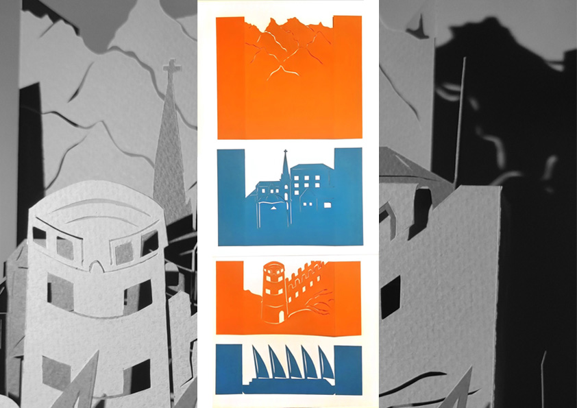 découpe à-plat (Calvi)